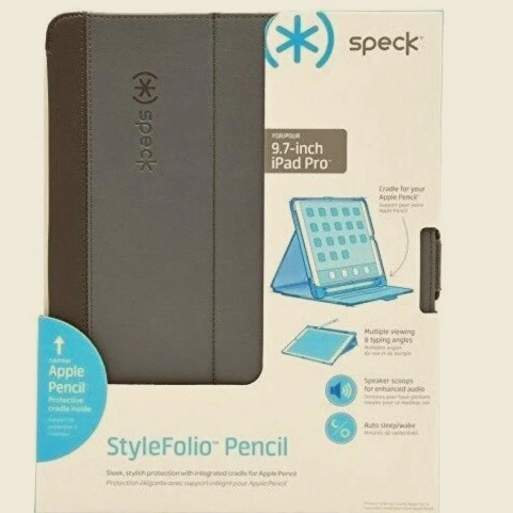 Speck Products StyleFolio Pencil Case and Stand for 9.7-inch iPad Pro  - BLK